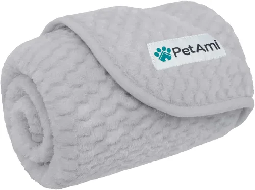 Vista 17 de PetAmi Manta impermeable para perro, manta a prueba de fugas para perros pequeños y medianos, protector de sofá y muebles, manta de forro polar