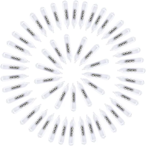 Vista 4 de 50 Worm Jig Pesca Señuelo Insertar Tubo Sonajeros Agitar Atraer Mosca Tie Atying