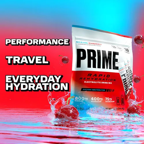 Vista 6 de Prime Rapid Rehydration Electrolyte Powder Sticks