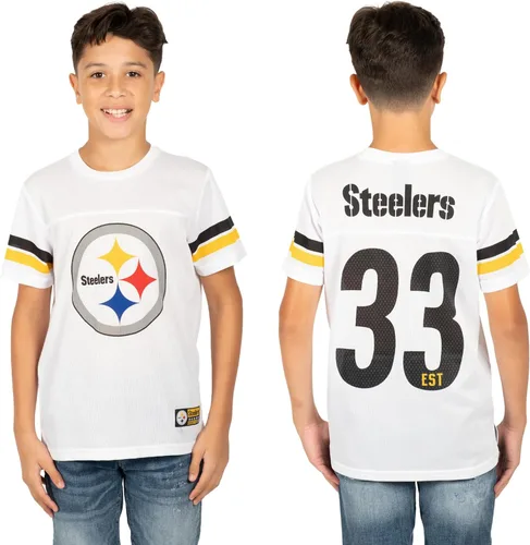 Vista 11 de Ultra Game NFL - Camiseta de malla vintage para niños