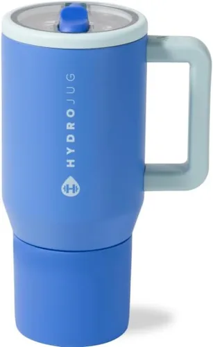 Vista 19 de HydroJug Kids - Botella de agua aislada para niños de 20 oz con popote abatible y asa A prueba de fugas y duradera Perfecta para escuela