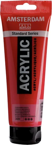 Vista 97 de Amsterdam Serie Estándar Tubo de Pintura Acrílica 120ml Azo Naranja 276 (17092762)