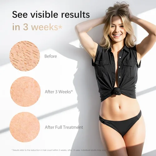 Vista 3 de Dispositivo de depilación láser IPL para mujeres y hombres AMOTAOS PB2 System Green