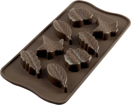 Vista 9 de Silikomart Molde de silicona para chocolate fácil, flores
