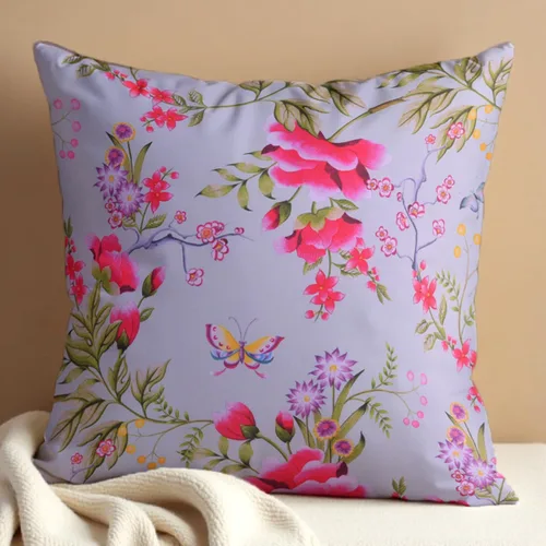 Vista 14 de Decozen Fundas de almohada – Paquete de 1 funda de cojín decorativa con estampado floral para decoración del hogar, sofá, silla, cama, patio, sala