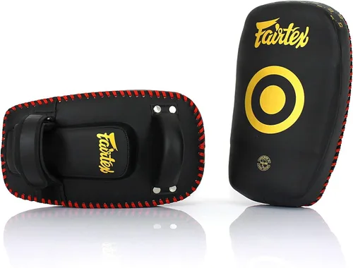 Vista 2 de Fairtex KPLC6 Muay Thai Kickboxing Almohadillas Tailandesas Curvas Pequeñas
