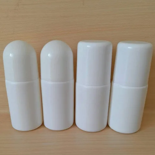 Vista 4 de 10 botellas de plástico con rodillos vacíos y rellenables, reutilizables, a prueba de fugas, contenedores para cosméticos, recipientes vacíos