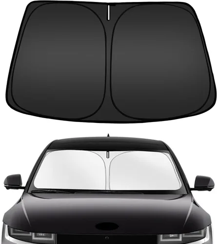 Vista 69 de ARISMOTOR Parasol para parabrisas para BMW X3 2018-2025, ajuste personalizado plegable, protector de parasol y visera solar para ventana delantera
