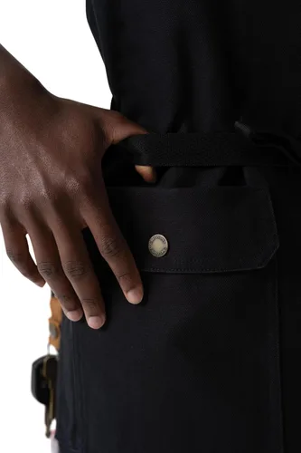 Vista 7 de Chef Works Delantal táctico unisex Negro