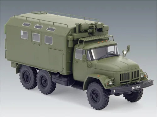 Vista 3 de ICM Modelos ZiL-131 KShM Vehículo del Ejército Soviético