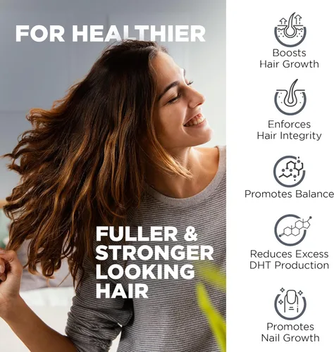 Vista 4 de Nutrivein Premium DHT Bloqueador para hombres y mujeres - 60 cápsulas