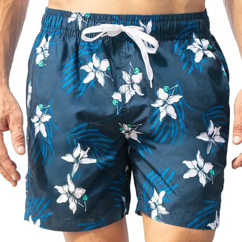Vista 21 de Kanu Surf Men's Monaco Swim Trunks (Regular & Extended Sizes)