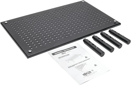 Vista 9 de Tripp Lite Soporte para monitor de computadora, altura ajustable, 18 x 11 in., metal, negro (MR1812M)