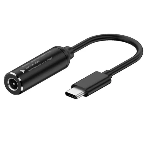 Vista 10 de chenyang Convertidor de alimentación CC a USB C, USB C macho a CC 0.098x0.028 in PD 65W 5V/9V/20V adaptador de cable de carga rápida