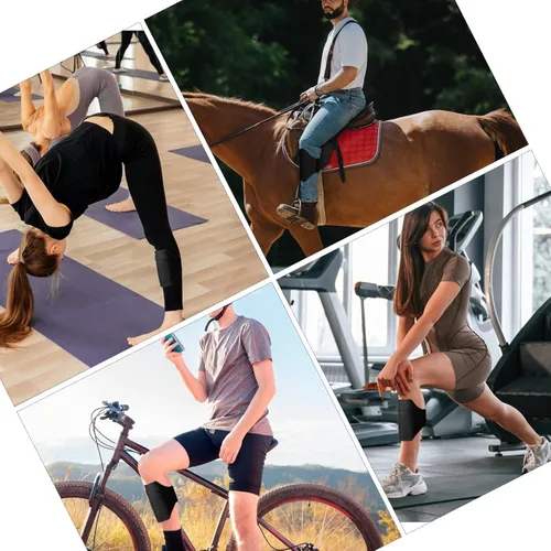 Vista 7 de Soporte para teléfono de pierna, correas para las piernas para teléfono celular, cartera para muslo, cartera para pantorrilla, bolsa de brazo