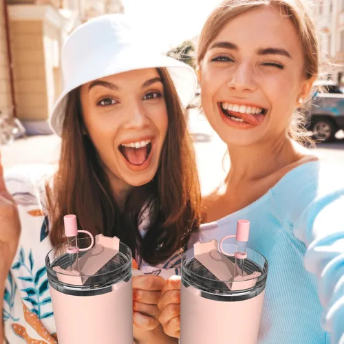 Vista 66 de Funda de popote ajustable para Stanley, Simple Modern, Yeti Owala Hydro Flask Reduce Maars Meoky MaxBase Beast Copa Hydrapeak, todas las marcas