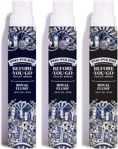 Vista 37 de Poo-Pourri Before-You-Go - Aerosol para inodoro, lluvia de bambú, 100 usos, desodorante de olor de baño con aceites esenciales para el hogar