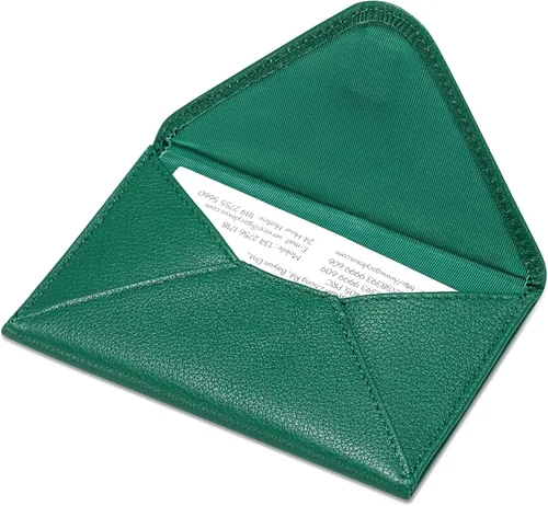 Vista 17 de HISCOW Estuche para tarjetas de visita con cierre magnético - Piel de becerro italiana (negro)