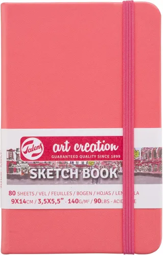 Vista 14 de Talens Art Creation Cuaderno de bocetos 80 hojas, 5.1 in x 8.3 in, negro