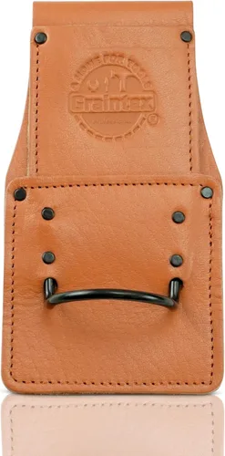 Vista 10 de Graintex Hammer Holder Ambassador Series Color Top Grain Leather, Hammer Loop, Leather Tool Holster, Construction Workers, Electricians, Framers