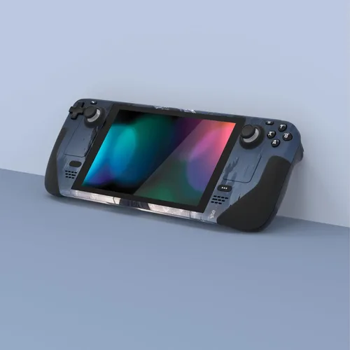 Vista 2 de PlayVital Full Set Protective Skin Decal for Steam Deck LCD, Custom Stickers Vinyl Cover for Steam Deck OLED - Runecaster