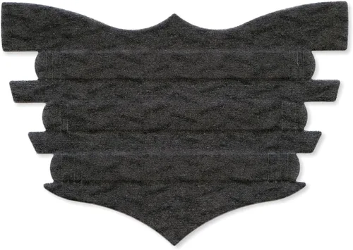 Flair Tiras nasales equinas para caballos (negro, paquete de 6), tiras nasales adhesivas equinas y soporte, mejora la respiración para competición y