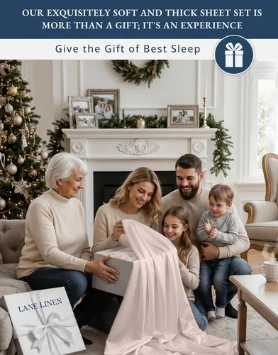 Vista 53 de LANE LINEN - Sábanas individual 100% algodón egipcio suave, cómodo y grueso de calidad de hotel, costuras reforzadas totalmente elásticas, sin