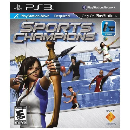 Vista 3 de Sony PS3 Sports Champions Move System Bundle w Heroes and Carnival Island