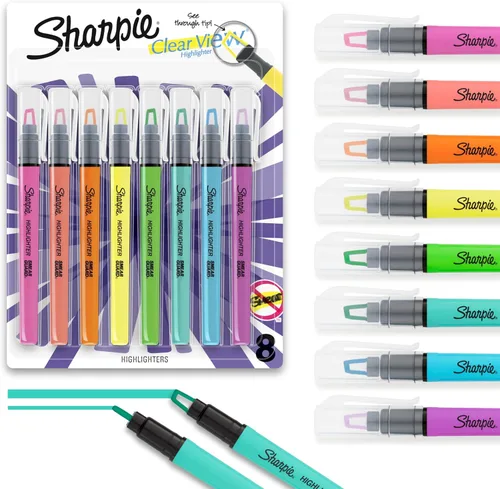 Sharpie Clear View - marcatextos