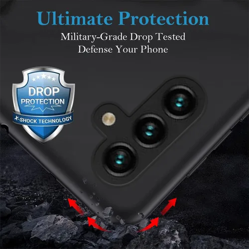 Vista 4 de Funda de teléfono personalizada para Samsung Galaxy A13 5G, funda protectora de TPU suave y resistente a los arañazos y a los golpes