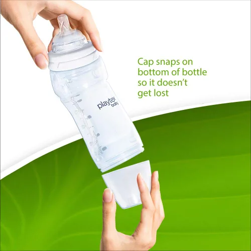 Vista 11 de Paquete de 3 biberones para bebés, 8 onzas, Los colores pueden variar