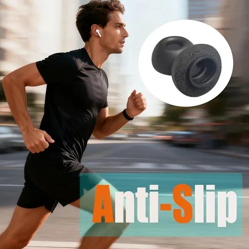 Vista 6 de Almohadillas de espuma viscoelástica para AirPods Pro 3 [S/M/L 3 pares] - Cancelación de ruido mejorada y graves, compatible con Apple AirPods Pro