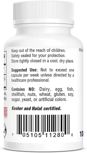 Vista 3 de D3-50 50.000 UI Vitamina D3 (colecalciferol) 100 cápsulas