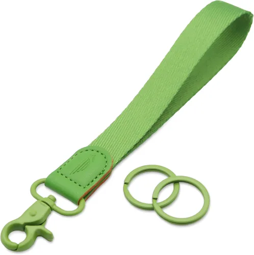 Vista 22 de Llavero de cordón POCKT para muñeca, para hombre y mujer, POCKT, estupendo cordón para las llaves, cartera y para tarjetas, con 2 anillos