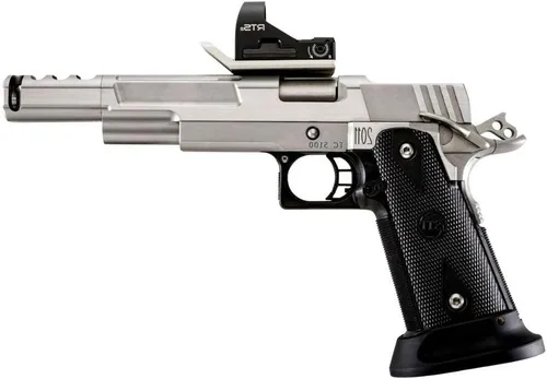 Vista 6 de C-MORE Systems Mira Micro Red Dot RTS2B V5, 1 aumento, hecha de aluminio de grado aeronáutico, se ajusta para viento y elevación, ultra brillante