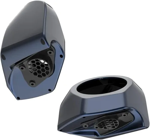 Vista 59 de Advanblack Alpine Green Tour Pack - Paquete de altavoces de 6.5 pulgadas, carcasa de audio trasera, color a juego, ajuste Harley King Tour Pack