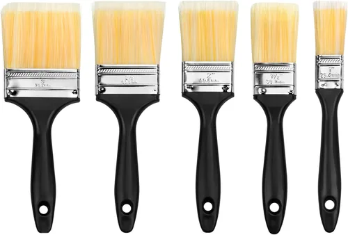 SteadMax Juego de pinceles (5 piezas), juego de 5 pinceles de varios tama��os, kit de herramientas de pintura de calidad profesional, un juego de 1,