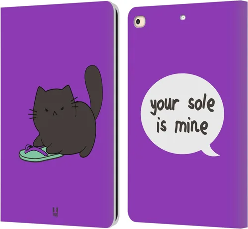 Vista 18 de Head Case Designs Ceiling Cat Saves Vanilla Ceiling Cat Vs Basement Cat Leather Wallet Case Compatible with Apple iPad Air 2 (2014)