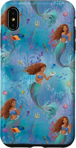 Vista 11 de Funda para iPhone 16 Disney La Sirenita Ariel Under the Sea Scenes