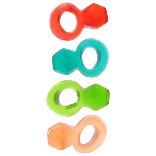 Vista 3 de Ring Pop Anillos de gomitas – 16 paquetes individuales surtidos de sabores de caramelo de gomitas (bolsa de 1.7 onzas) – Caramelos divertidos