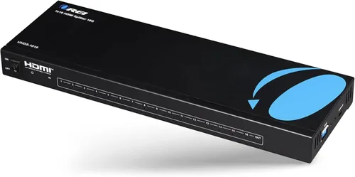 Vista 12 de OREI UltraHD 4K @ 60 Hz 1 X 2 HDMI Splitter 1 entrada 2 salida 2 puerto 2: 8 bits - HDMI 2.0, HDCP 2.0, 18 Gbps, EDID, pantallas 4K