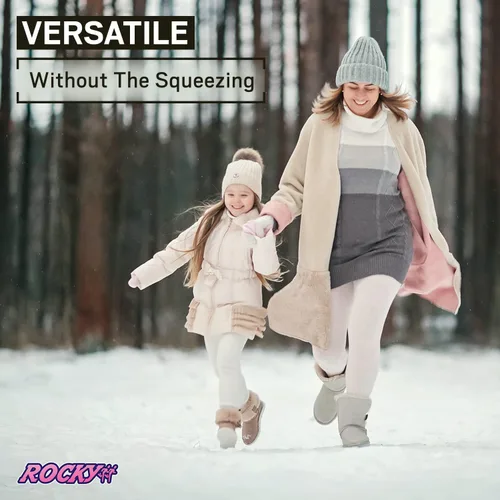 Vista 6 de Rocky Thermal Underwear For Girls Thermal Long Johns Set Shirt Pants Base Layer wLeggingsBottoms SkiExtreme Cold