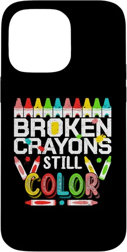 Vista 21 de Broken Crayons Still Color Mental Health Awareness Men Women Case for iPhone 17