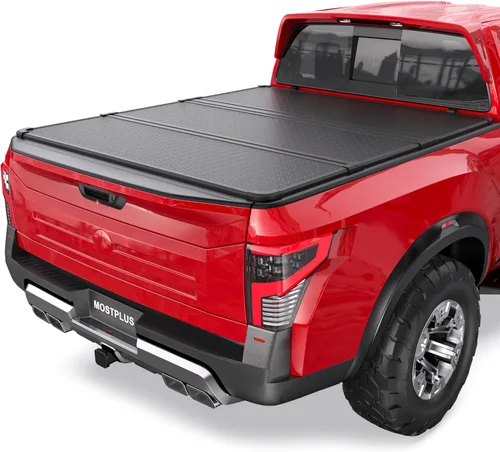 Vista 9 de MOSTPLUS Cubierta tonneau rígida de fibra de vidrio de 5.5 pies compatible con Nissan Titan 2016-2025 2026 (sin Titan Box) Fleetside de 67 pulgadas