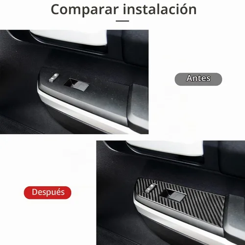 Vista 3 de Bilisin - Panel de botón para interruptor de elevalunas para Toyota Tundra 2014-2018