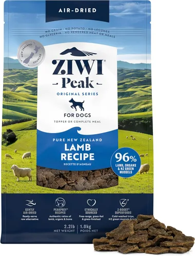 Vista 32 de ZIWI Peak - Alimento para perros secado al aire, carne de res, totalmente natural, alta proteína, sin granos, ingredientes limitados
