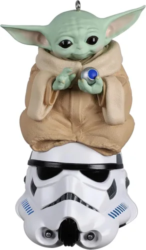Hallmark – Adorno navideño de recuerdo, edición Star Wars de 2021: The Mandalorian: The Child