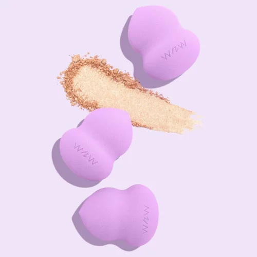 Vista 5 de wet n wild - Esponja de maquillaje con baja absorción de producto para una aplicación sin manchas, mezcla sin esfuerzo para un acabado profesional