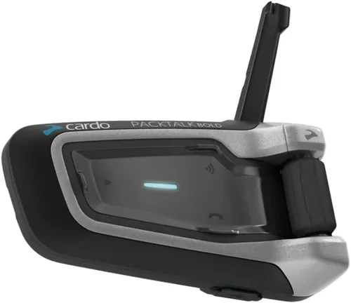Vista 12 de Cardo PTS00101 - PACKTALK Slim - Auriculares de comunicación Bluetooth para motocicleta, color negro, paquete doble de 2