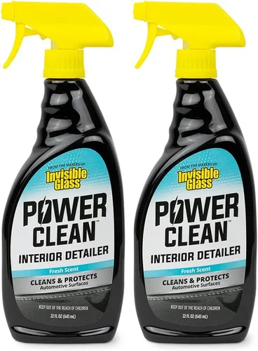 Vista 8 de Invisible Glass 92024 Power Clean Limpiador de detalles interiores automotriz protector y acondicionador para restaurar superficies interiores